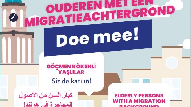 Flyer 'Ouderen met een migratieachtergrond'