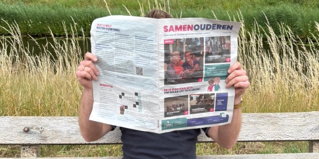 De tweede editie van de SamenOuderen krant is nú uit!