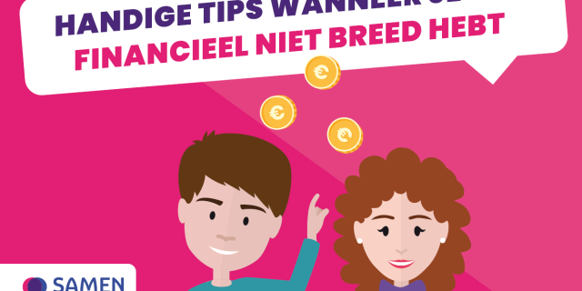 Tips bij financiële krapte