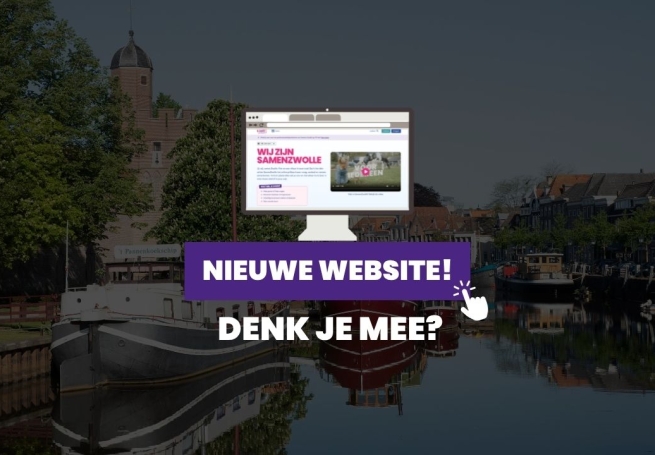 Nieuwe website! Denk je mee?