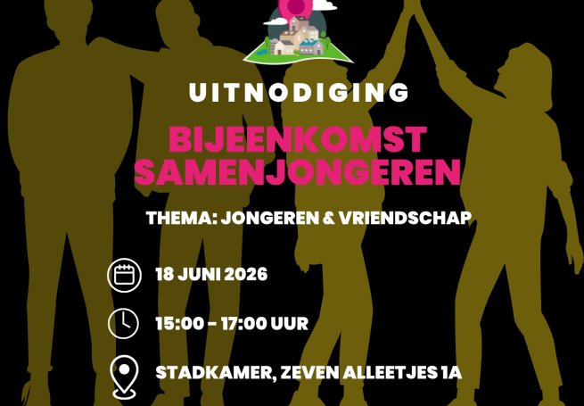 Samenjongeren bijeenkomst 'Jongeren en vriendschap'